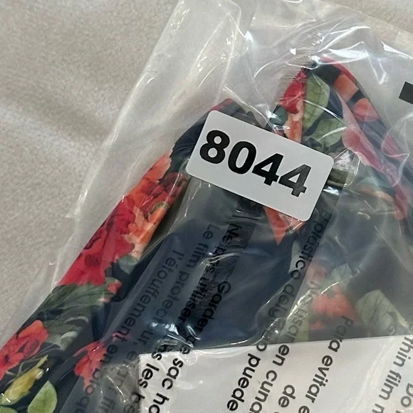 New! Onia Black Rachel Floral One-Piece Swimsuit Size XS 38044 - Picture 10 of 10